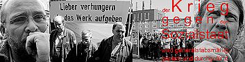 Krieg gegen den Sozialstaat