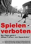 Der Platz geh&ouml;rt Alfred Freiherr von Oppenheim