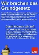 Wir brechen das Grundgesetz
